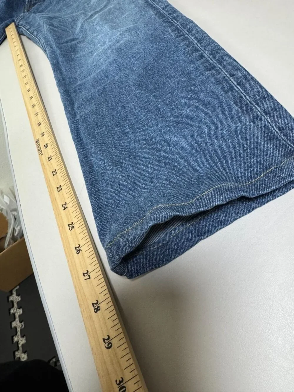 Citizens Of Humanity The Adler Tapered Classic Cut Jeans Size 33x28 Blue Denim